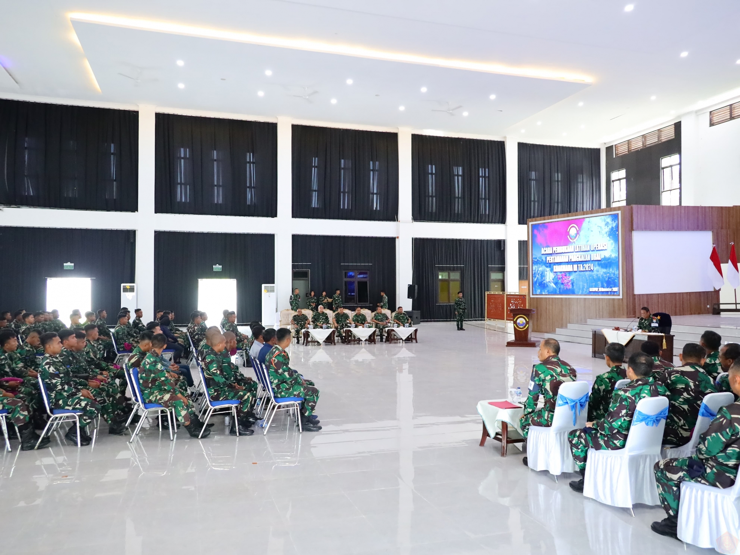 Koarmada III Gelar Latihan Pertahanan Pangkalan DBAL Koarmada III