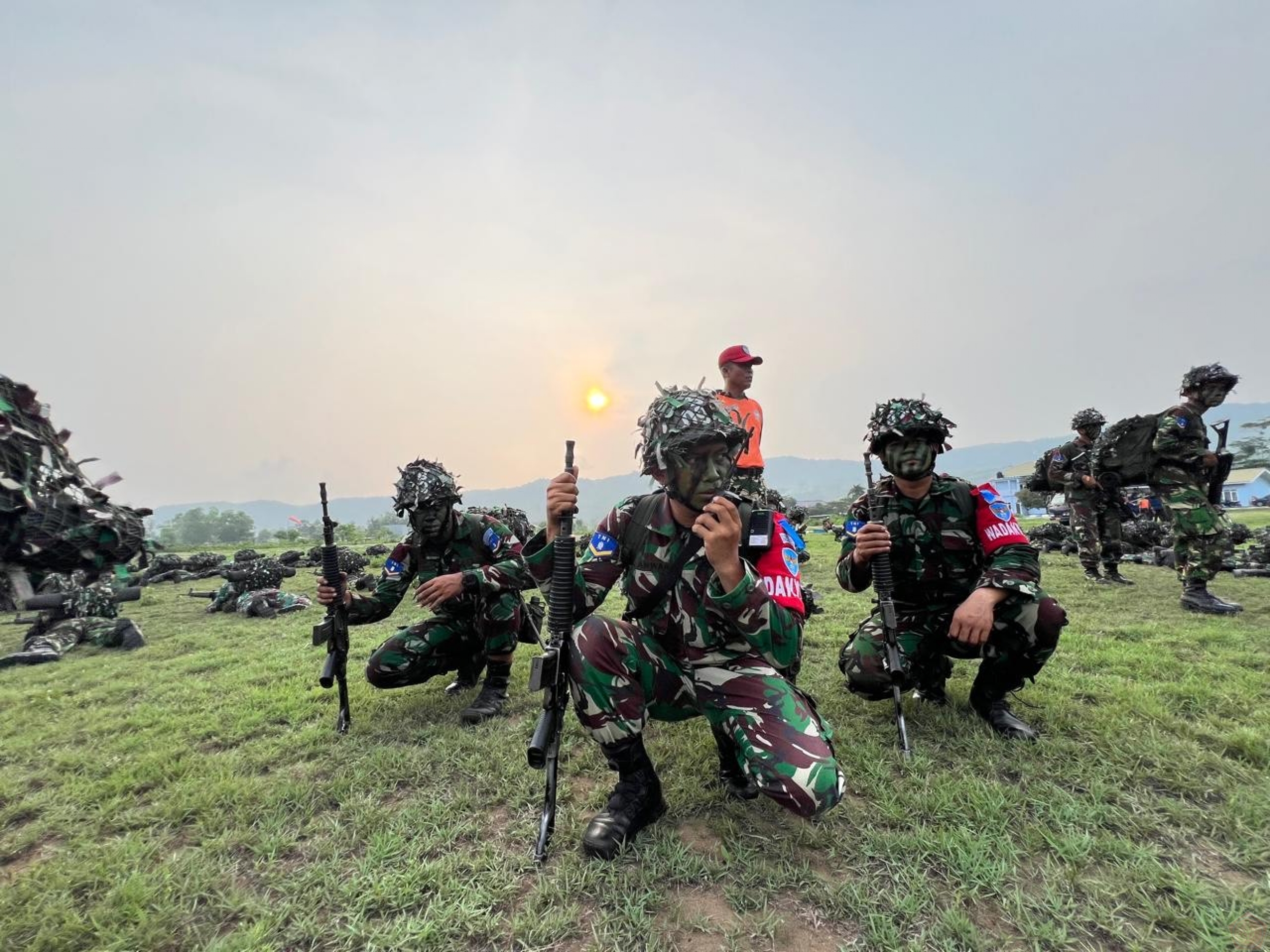 Siswa Setukba TNI AU A-45 Laksanakan Latihan Hanlan